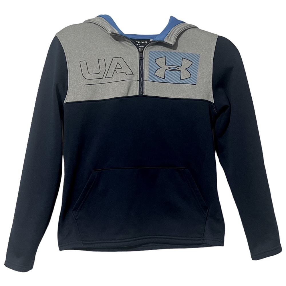 Boys Under Armour ColdGear 1/4 Zip Hoodie